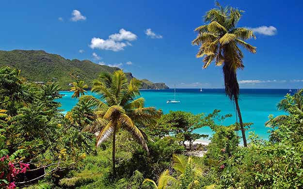 Grenadines Croisiere Catamaran Escale Bequia - Catlante