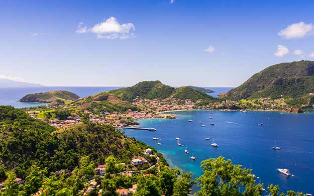 Les Saintes Baie Vue Aerienne - Catlante