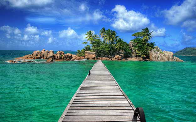 Seychelles Ile de Saint Pierre Escale en Catamaran - Catlante