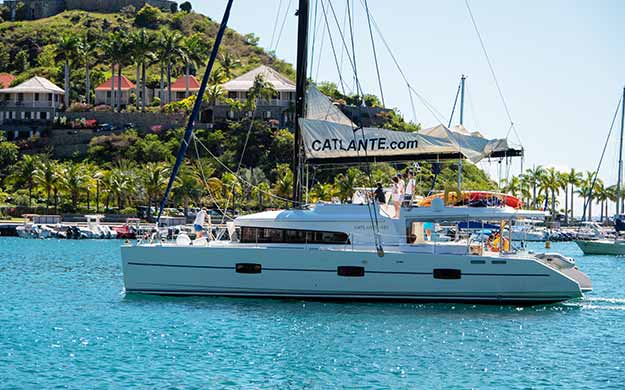 Turquoise Escale a St Barth en Catamaran a Gustavia - Catlante