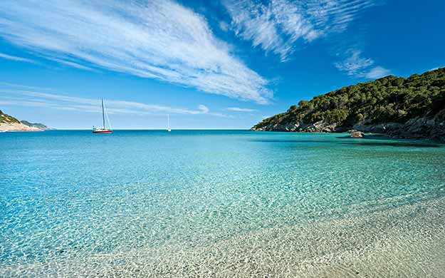 Toscane Ile d Elbe Plage de Fetovaia - Catlante