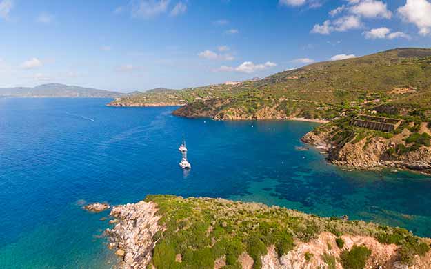 Toscane Elbe Navigation Catlante Catamarnan