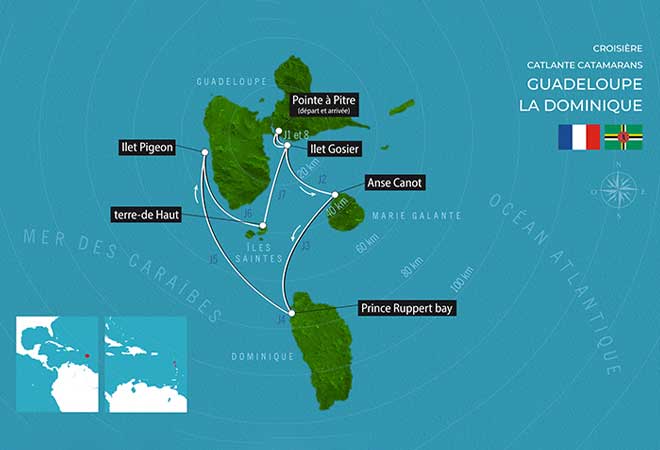 Guadeloupe et Dominique - 8 jours