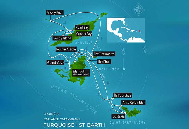 Caraïbes - Turquoise St-Barth - 8 jours