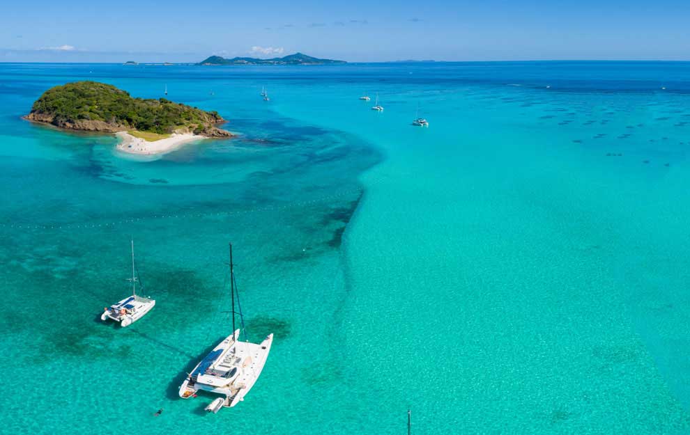 Les îles Grenadines - 11 jours en catamaran - Catlante