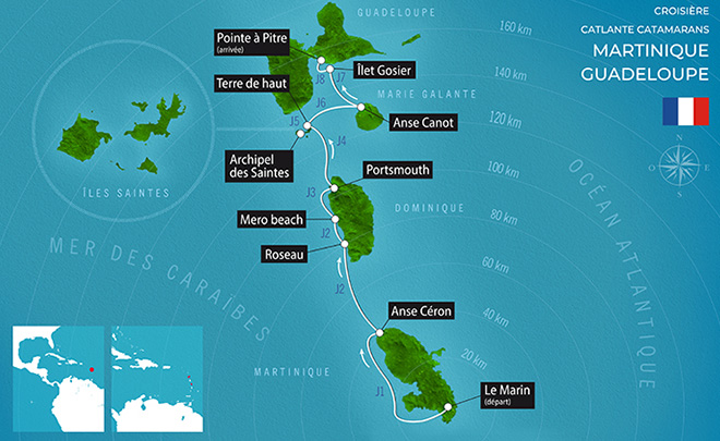 Martinique, Dominique, Guadeloupe - 8 jours
