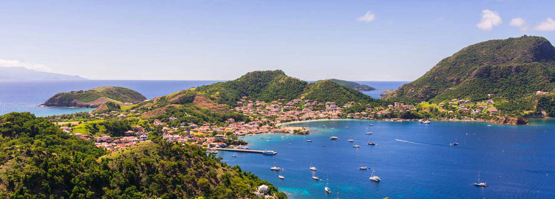 Les Saintes Baie Vue Aerienne - Catlante