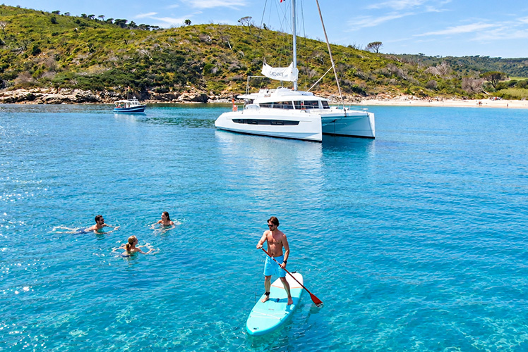 une journée type à bord d'un catamaran CATLANTE