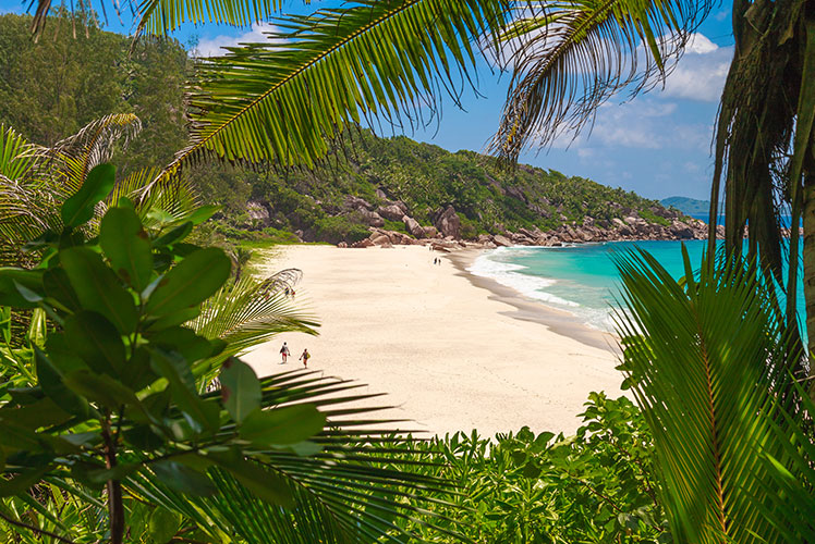 Les plages mythiques de La Digue