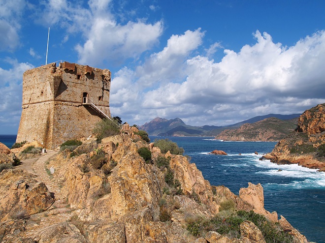 Corse Porto Tour Genoise - Catlante