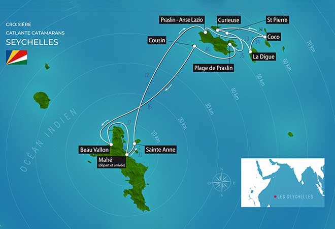 Corse Croisiere Seychelles la Digue Hover - Catlante