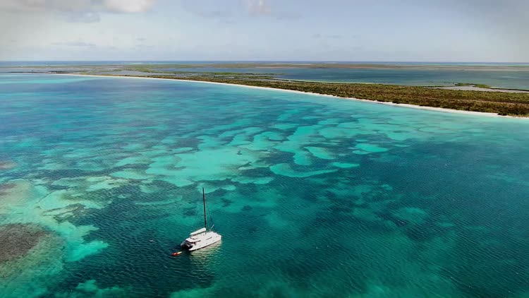 Croisière catamaran Catlante - lagon turquoise